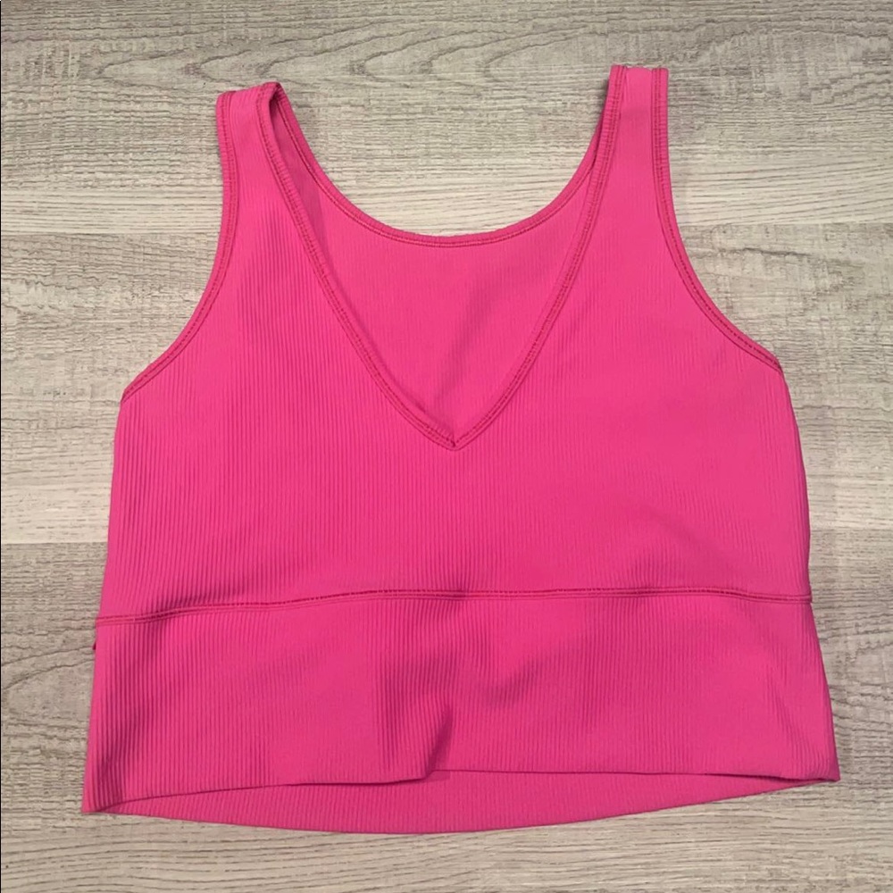 Lululemon Power Pivot Ribbed Tank Top